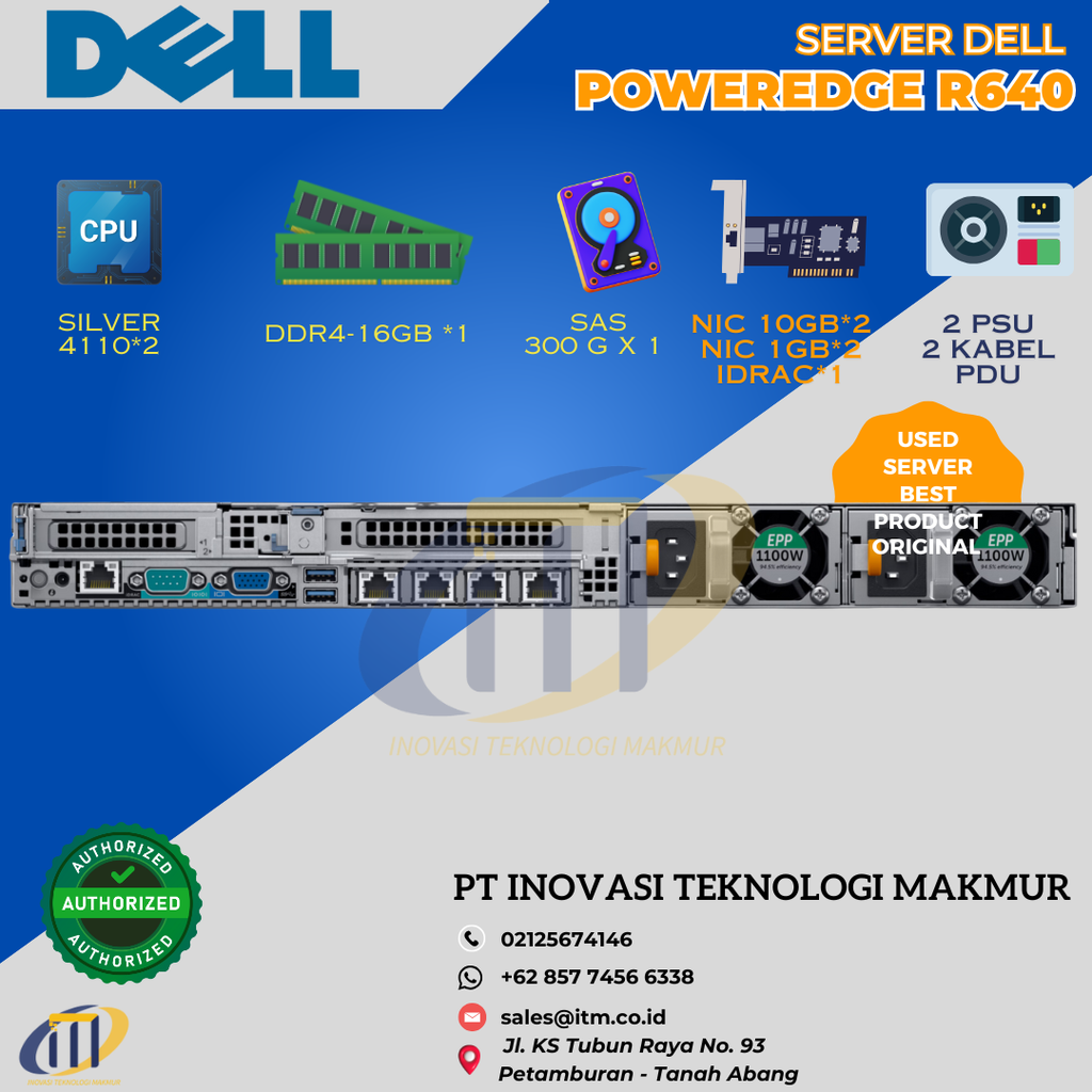 USED Dell R640