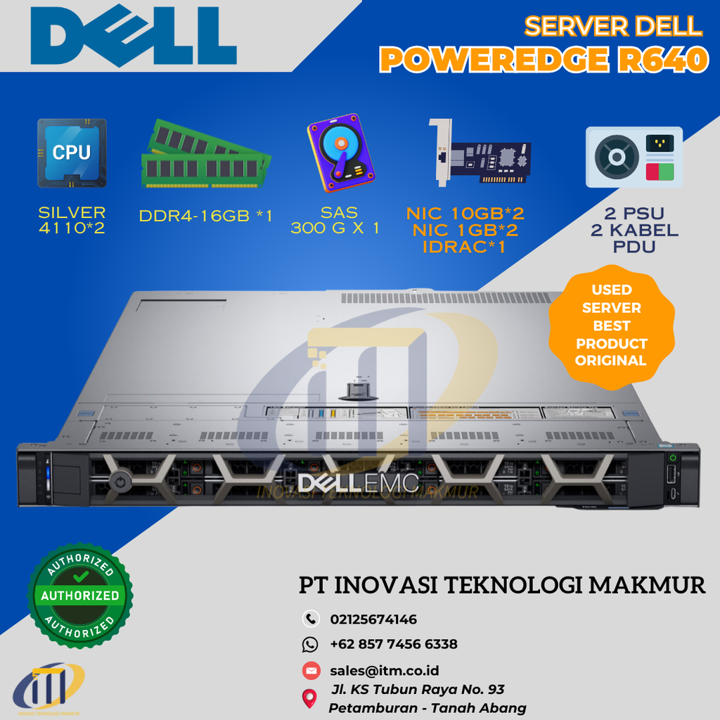 USED Dell R640