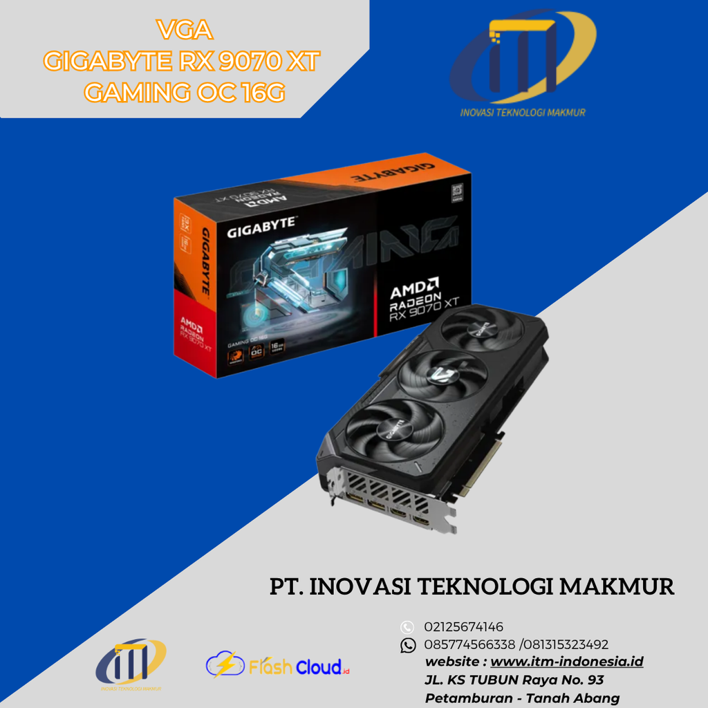GIGABYTE RX 9070 XT GAMING OC 16G